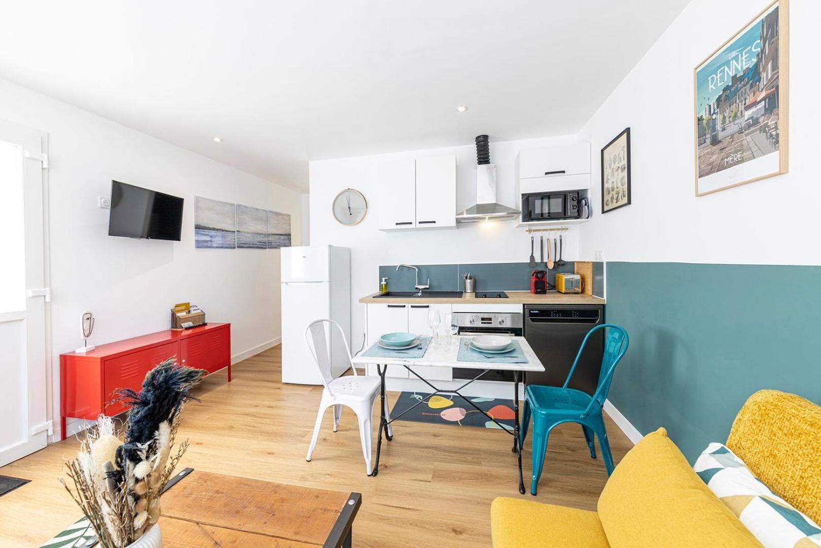 L'Anthracite, Apartement Renove, Tout Confort Saint-Jacques-de-la-Lande Εξωτερικό φωτογραφία